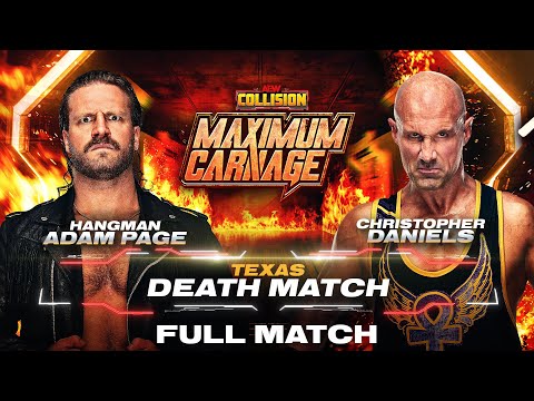 FULL MATCH: Hangman Page vs Christopher Daniels – Texas Death Match | AEW Collision 1/18/25