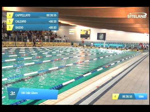 Serie 3 dei 100 Stile Libero  Assoluti Maschi Master - Campionati Regionali Masters 2014 di Veneto