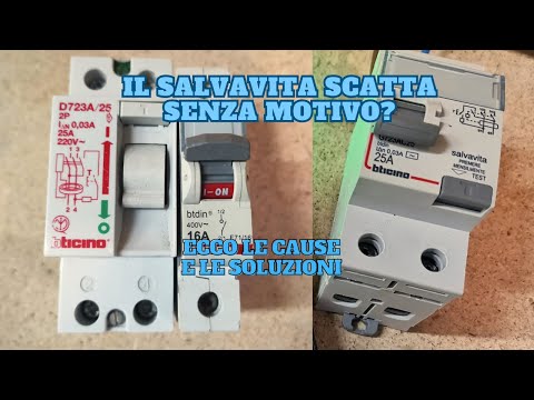Il salvavita scatta senza motivo? Ecco le cause e le soluzioni