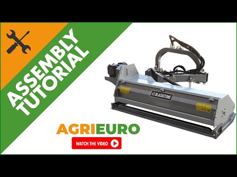 Tractor Side Flail Mower with Arm Medium Series - BlackStone BVM - Assembly tutorial