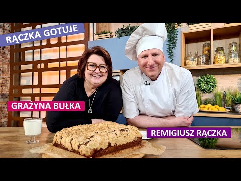 RĄCZKA GOTUJE WITH GRAŻYNA BŁUKA: potato and yeast cake with butter topping