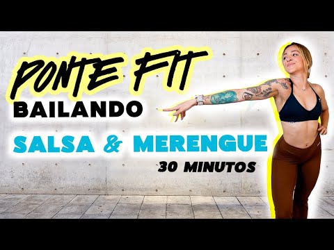 PONTE FIT BAILANDO: SALSA Y MERENGUE - Dance at home Zumba class - Natalia Vanq