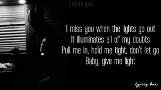 Adele - I Miss You Lyrics