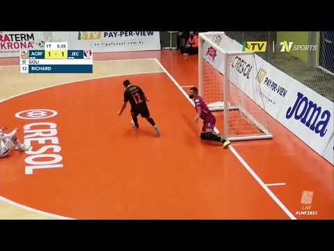 Gols - Carlos Barbosa 5 x 2 Joinville - LNF 2021