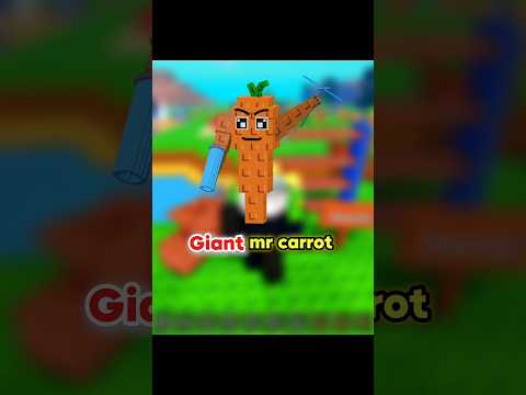 🌱 I Grew the BIGGEST Mr. Carrot in Plants vs Brainrot! 🥕😂 #shorts