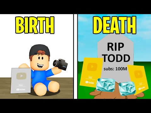 BIRTH to DEATH of a YOUTUBER in Brookhaven RP!