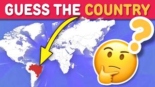 GUESS THE 100 COUNTRIES ONE THE MAP 🌎 | Geography Quiz