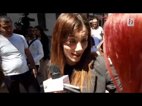 Փորձում եմ հանգստացնել ինձ վրա ջուր լցրած մեր գեղեցկուհուն. Խամոյան