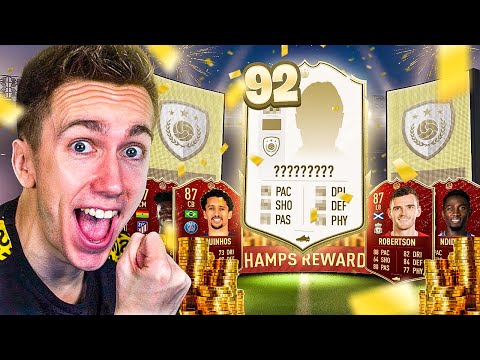 WE PACKED THIS 92 PRIME ICON! WITH FUT CHAMPS REWARDS (FIFA 20 PACK OPENING)