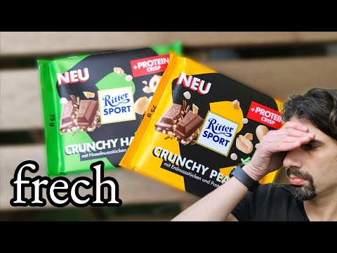 NEW: more expensive, smaller, less protein - Ritter Sport Protein Crunchy Chocolate