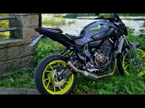 Yamaha MT-07 Acceleration 0-100 / Topspeed / 50-150 (48 PS)