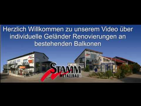 21.Renovierung Geländerfüllung Lochblech Geländer Aluminium Stamm Metallbau Eppingen Elsenz Sinsheim