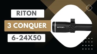 Video: Riton Optics 3 Conquer G2 6-24x50 SF FFP Belyst MPSR Kikarsikte