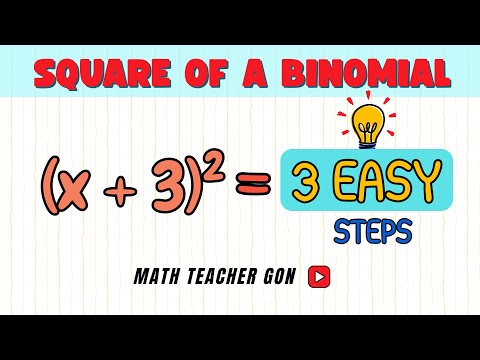Square of a Binomial - Special Products | Grade 8 First Quarter Matatag Curriculum