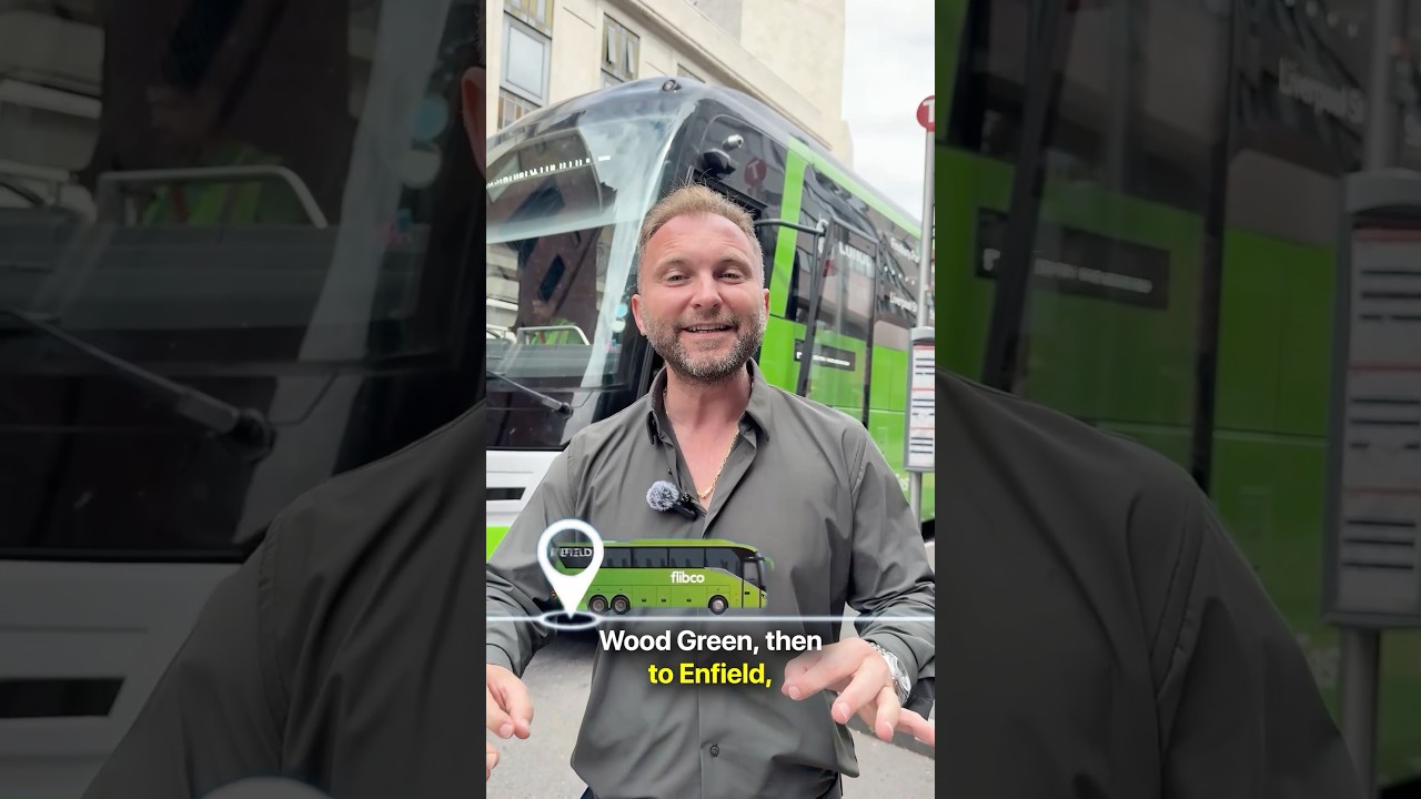 Kuzey Londra’dan Stansted Havalimanı’na ulaşımın en ucuz yolu ! #otobüs #londra #london