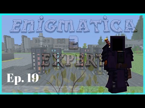 Enigmatica 2 Expert: Ep19 - Ultimate Crafting Table and Botania Automation
