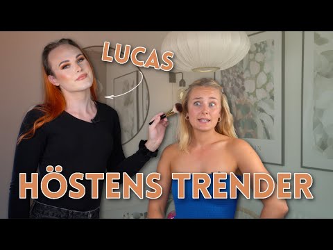 LUCAS SMINKAR MIG EFTER HÖSTENS SMINKTRENDER