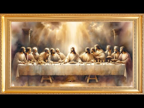 The Last Supper: Easter Wallpaper Jesus Christian Art for Your TV With Silent Screensaver