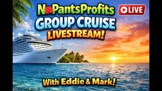 NoPantsProfits Group Cruise Livestream Q&A With Steady Eddie And Serious Man In Hat! #livestream