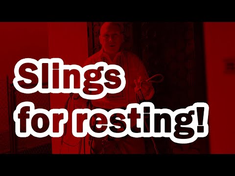 Recovery on Via Ferrata - How to use slings as a resting system for Via Ferrata + the better options