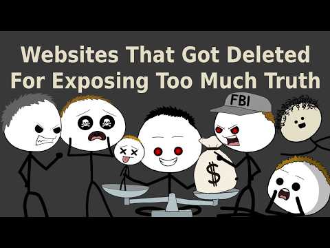 Websites That Got Deleted For Exposing Too Much Truth