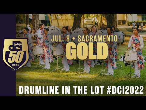 Gold drum line hits their groove | Sacramento, CA | 2022