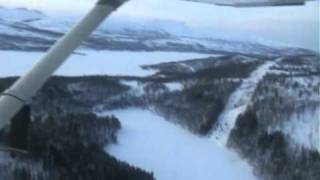 preview picture of video 'Flytur over Bardufoss'