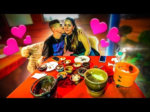 ASSIM FOI NOSSO PRIMEIRO JANTAR ROMÂNTICO