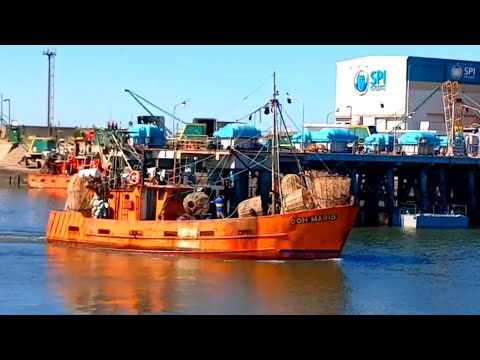 Mar del Plata Port. Part 4 of 4. Fishing boats. Buenos Aires Province. Argentina. April 7th 2024.