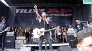 Unwritten Law at warped tour ventura 2011 - She Says