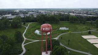 Scioto Autobahn Metro Parks water tower