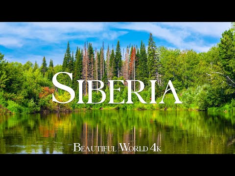 Siberia 4K Amazing Aerial Film - Peaceful Piano Music - Scenic Relaxation