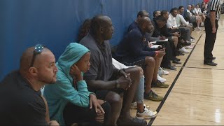 Shaq returns to North Augusta for final day of pool play at Peach Jam