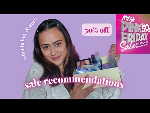 *best* of @Nykaa Pink Friday Sale Recommendations 2022 | makeup, skin, hair, bodycare, fragrances 💜