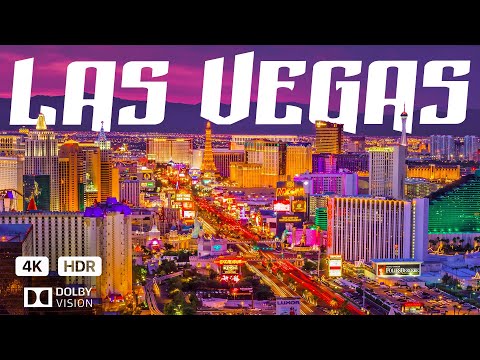 LAS VEGAS USA 🇺🇸 2022 | 4K At Night / Cinematic Drone Footage| 8K ULTRA HD 60FPS