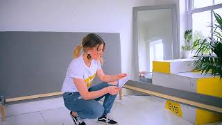 eve Mattress Unboxing and Bed Frame Assembly with Bunty Living