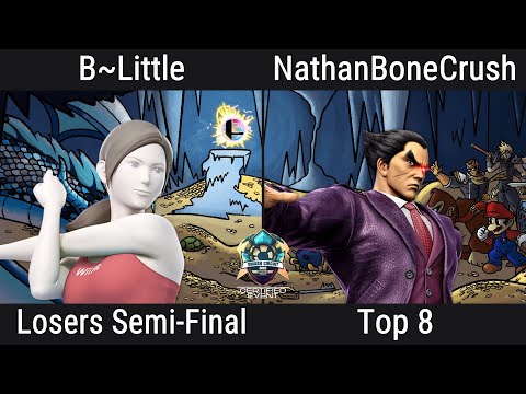 B~Little (Wii Fit Trainer) vs NathanBoneCrush (Kazuya/Diddy) - Losers Semis - The Wyverns Lair 6