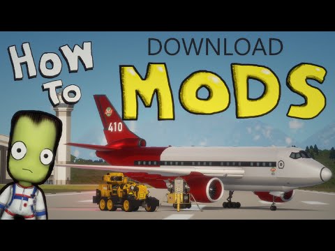 HOW TO Download MODS in KSP with CKAN and Manually.