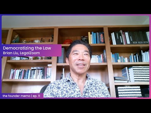 Democratizing the Law, with Brian Liu of LegalZoom - YouTube