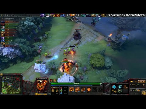 Shadow Fiend: YaphetS 7600 MMR Butterfly And Bloodthorn Build SF God - Dota 2