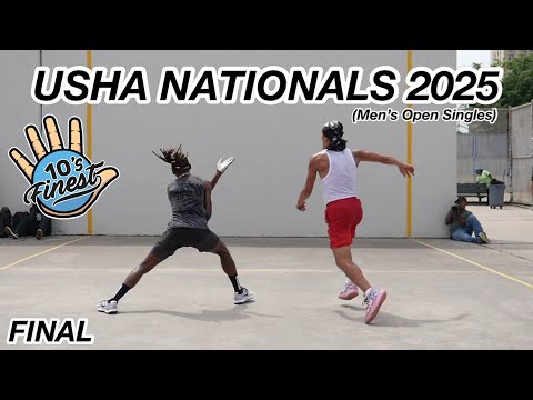 USHA NATIONALS 2025 (Men's Open Singles) | Final: Tavo Ruiz VS. Tywan Cook