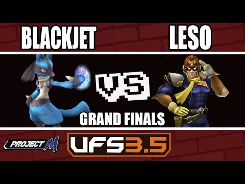 UFSmash 3.5 - Project M - IME-Revoltz.ntc|BlackJet (Lucario) VS Leso (Captain Falcon) - Grand Final