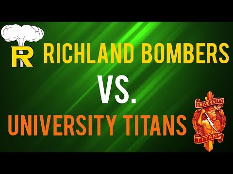 2018 4A District 8 Boys Basketball - University Titans vs. Richland Bombers