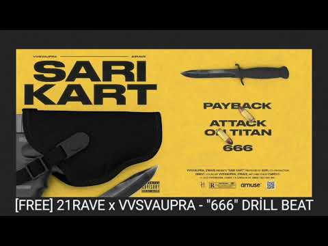 [FREE] 21RAVE x VVSVAUPRA - "666" DRİLL BEAT