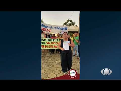 Greve de Professores em Arapoema Tocantins - Sem Reajuste do Piso Salarial