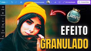 Como Fazer Efeito Granulado no Canva (Grain Effect Profissional)