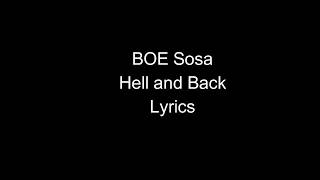 BOE Sosa - Hell and Back LYRICS