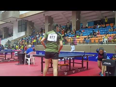 Samridhi vyas vs Prisha goel U-15 set 2a Vadodara national ranking