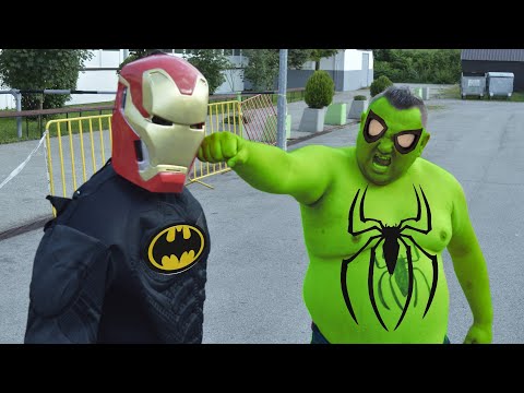 Spider Hulk VS Iron Batman Video