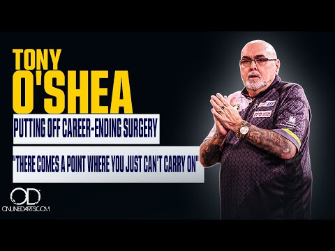 "THERE COMES A POINT WHERE YOU JUST CAN'T CARRY ON."TONY O'SHEA IS PUTTING OFF CAREER-ENDING SURGERY